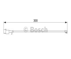 Bosch 1987474576 czujnik klock. hamulc., iveco daily iii platforma / podwozie