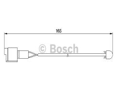 Bosch 1987474903 czujnik klock. hamulc., bmw 3 (e21)