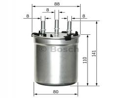 Bosch f026402834 filtr paliwa audi, audi a1 (8x1, 8xf)