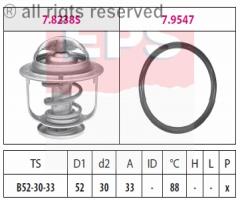 Facet 1.880.269 termostat ford, toyota hiace iii nadwozie pełne (yh7_, lh6_, lh7_, lh5_, yh5_, yh6_