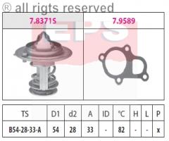 Facet 1.880.372 termostat hyundai, hyundai accent i (x-3), kia cerato sedan (ld)