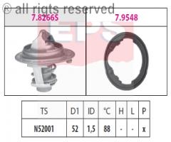 Facet 1.880.488 termostat honda kia mazda, honda accord iii (ca)