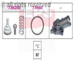 Facet 1.880.621k termostat audi ford vw, audi a3 (8p1), skoda octavia (1z3), vw eos (1f7, 1f8)