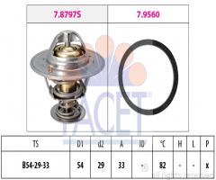 Facet 1.880.797 termostat chevrolet opel, chevrolet captiva (c100, c140), opel antara