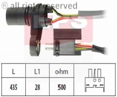 Facet 1.953.393 czujnik obrotow walu korb. volvo, volvo 850 (ls)