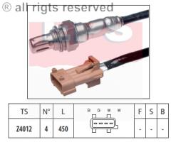 Facet 1.997.059 sonda lambda renault, renault espace iii (je0_)