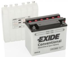 Exide eb16-b akumulator 19ah/240a 12v l+ / motocykle, harley-davidson mc sportster