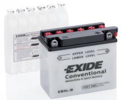 Exide eb5l-b akumulator 5ah/60a 12v p+ / motocykle