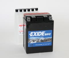 Exide etx14ah-bs akumulator 12ah/200a 12v l+ / motocykle   Żel