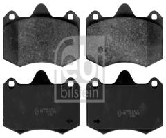 Febi bilstein 116207 klocki hamulc. seat ibiza  08- przód, seat ibiza v (6j5, 6p5)