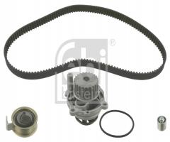 Febi bilstein 45124 zestaw rozrządu z paskiem+pompa wody audi, audi a4 (8e2, b6), vw passat (3b3)