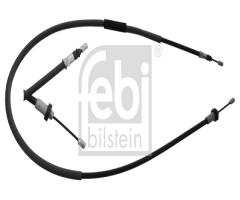 Febi bilstein 49621 linka hamulca ręcznego renault clio  05- lewa, renault clio grandtour (kr0/1_)