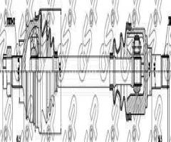 Gsp 217018 półoś napędowa fiat, fiat punto (176)