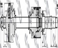 Gsp 245156 półoś napędowa peugeot, peugeot 306 hatchback (7a, 7c, n3, n5)