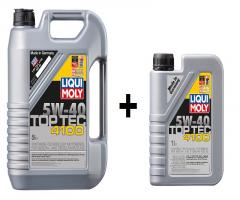 Liqui moly 9511p olej 5w-40 top tec 4100 5l + 1l