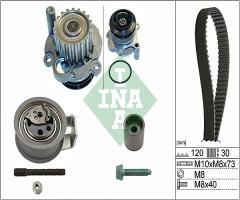 Ina 530009131 zestaw rozrządu z paskiem + pompa wody, audi a3 (8l1), ford galaxy (wgr)