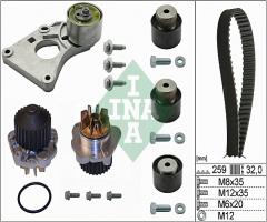 Ina 530025930 zestaw rozrządu z paskiem + pompa wody citroen fiat lancia peugeot, citroËn c5 i (dc_)