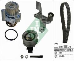 Ina 530054630 zestaw rozrządu z paskiem + pompa wody, audi a4 (8d2, b5), seat exeo (3r2)