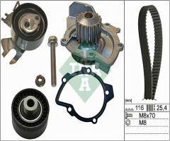 Ina 530055831 zestaw rozrządu z paskiem + pompa wody citroen fiat ford peugeot