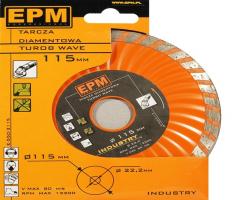 Epm professional e-550-3125 tarcza diamentowa turbo wave 125mm