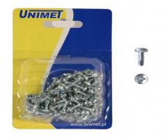 Unimet 504 3.5*95zn wkręt samowiertny ocynkowany 3.5*9.5mm blister-200szt.