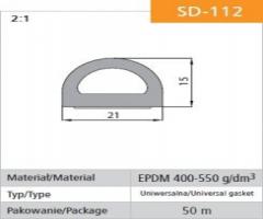 Stomil usz sd-112 uszczelka samoprzylepna czarna sd-112-0 21*15mm mb