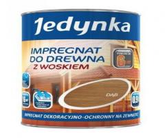 Jedynka 5impr tea0.9 impregnat do drewna z woskiem jedynka teak 0.9l