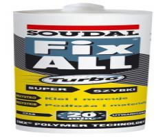 Soudal sil fix 290t uszczelniacz hybrydowy fix all turbo 290ml biały