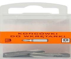 Epm professional e-400-0373 końcówki do wkrętarki 25mm 3szt. ph3