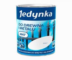 Jedynka 5emal.pop0.9 emalia alkidowa do drewna i metalu popielata 0,9l