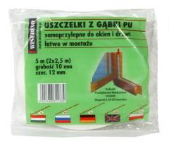 Stomil usz pu3 uszczelka gąbka 10*10mm 5m