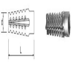 Pgb*smart kol sg10*60 kołek metalowy do gazobetonu 10*60mm