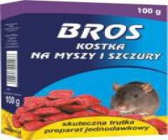 Bros br 054 a kostka na myszy i szczury 100g