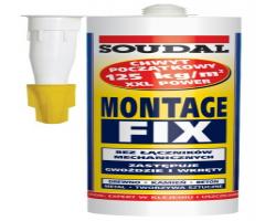 Soudal klej fix300 klej montażowy montage fix 300ml