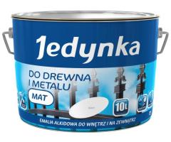 Jedynka 5emal.ŻÓŚ5.0 emalia alkidowa do drewna i metalu Żółty Średni 5.0l