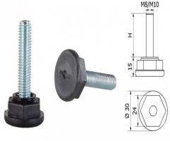 Unimet sl sr01 08 stopka regulacyjna sr 01 fi 30 m8*30 623