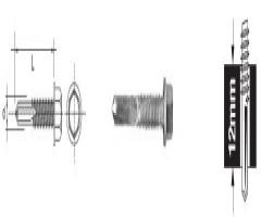 Pgb*fasteners 532 5.5*50 wkręt samowiertny z Łbem sześciokątnym 5.5*50mm 12mm