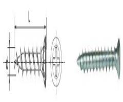 Pgb*fasteners 523 4.0*35 wkręt do montażu okuć Łeb stożkowy 4.0*35mm