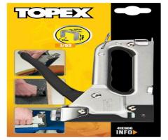 Topex t 41e906 zszywacz tapicerski 4-14mm metalowy regulowany