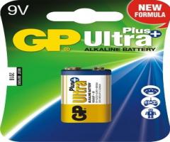 Gp batter gp1604aup-u1 bateria ultra+ alkaline 9v 6lf22