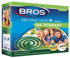 Bros br 953 spirale na komary - zielona moc