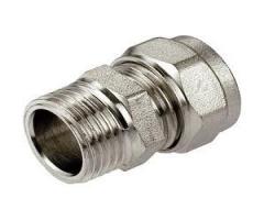 Unimet d001.1/2*20 złączka pex-al-pex chrom 1/2*20 chłopczyk