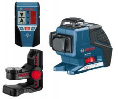 Bosch niebieski b 60106330a laser krzyżowy gll3-80p+bm1+lr2 l-boxx