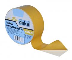 Deka d-300-0042 taśma dwustronna pp gold 48mm*25m