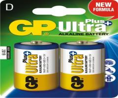 Gp batter gp13aup-u2 bateria ultra+ alkaline lr20 1.5v 2sz