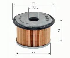 Bosch 1457431720 filtr paliwa, nissan interstar autobus (x70), opel vivaro platforma / podwozie (e7)