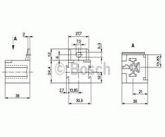 Bosch 3334485008 obudowa wtyczki