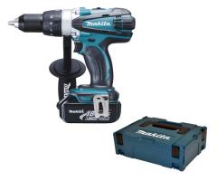 Makita m ddf458rf3j wiertarko-wkrętarka akumulatorowa 18v 3*3.0ah li-lon makpac