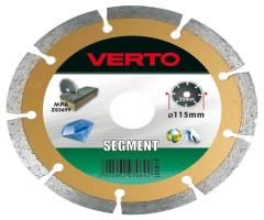 Verto t 61h3s9 tarcza diamentowa segmentowa 230mm