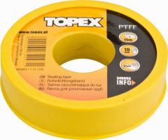 Topex t 34d093 taśma uszczelniacz teflonowy 19mm*15m*0,2